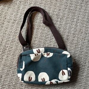 Maika Crossbody Bag in Green and Brown